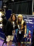 C5 Her Universe Tricia and Ashley at the C5 Her Universe Booth