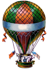 Steampunk balloon