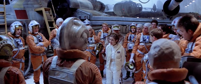 Leia Hoth briefing ESB