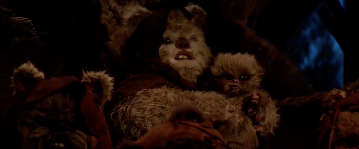 ROTJ Endor Ewok mother