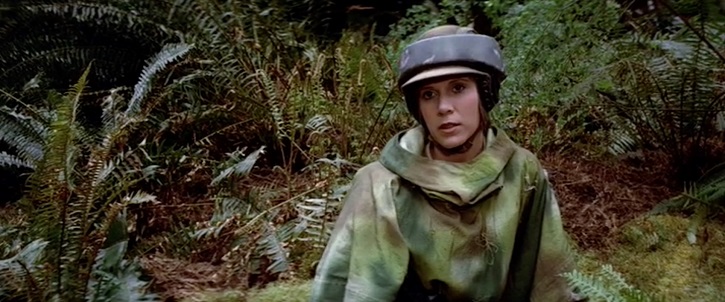 ROTJ Endor Leia