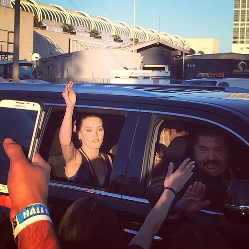 SDCC 2015 Daisy concert limo