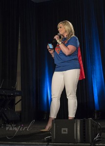 Marissa Bailey at Wizard World Supergirl Screening