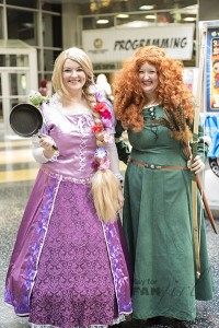 Merida and Rapunzel