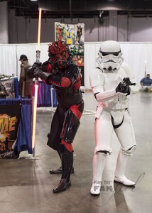 Darth Maul Trooper and Stormtrooper Costumes