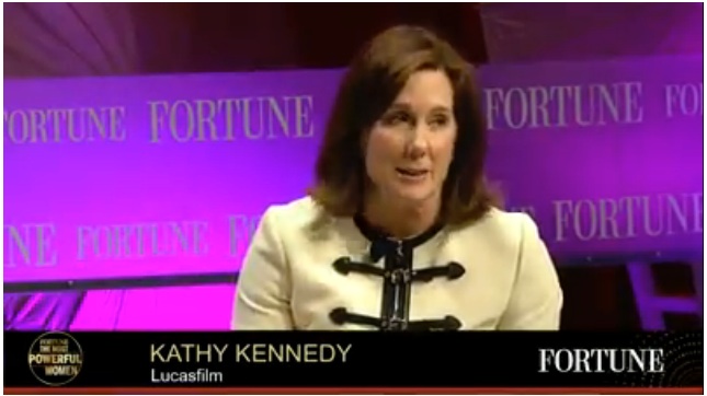 Screenshot of Kathleen Kennedy from Fortune MPW