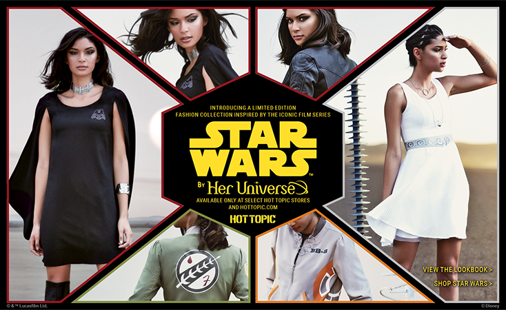 Her Universe Star Wars at Hot Topic