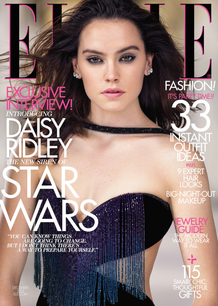 Daisy Ridley ELLE cover