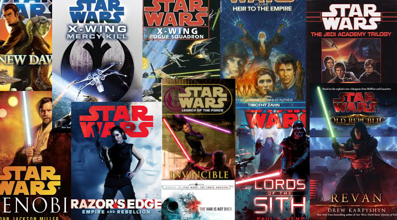 Star Wars Books Covered by the Nerd Lunch Podcast with Kay