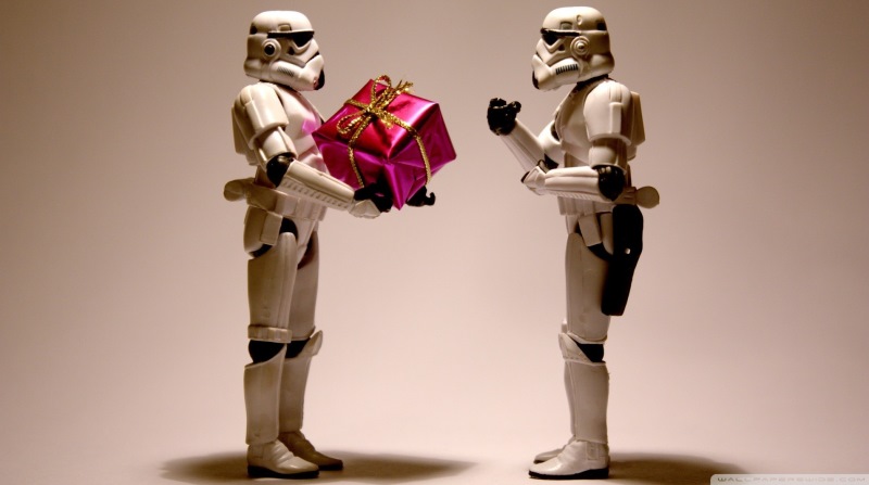 holiday stormtroopers