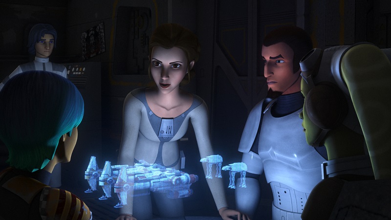 Rebels Leia mission briefing