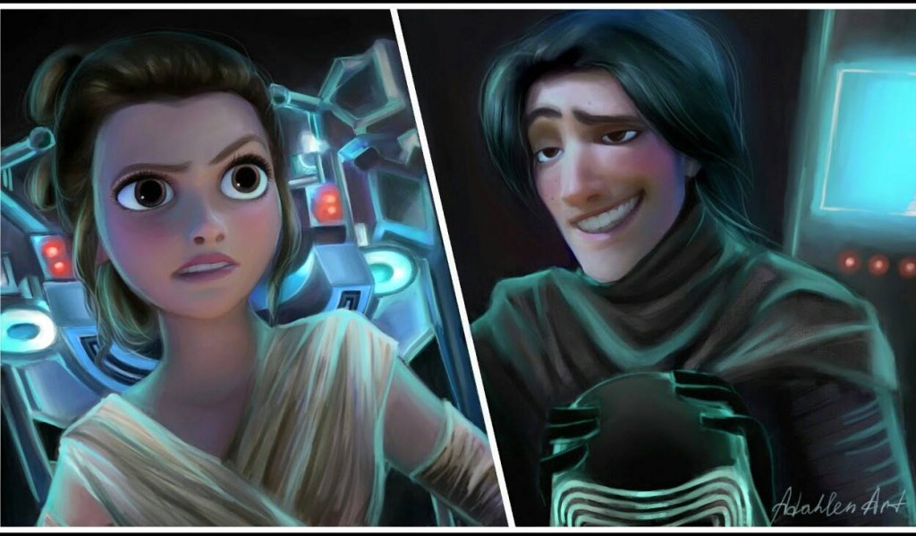 Tangled The Force Awakens crossover