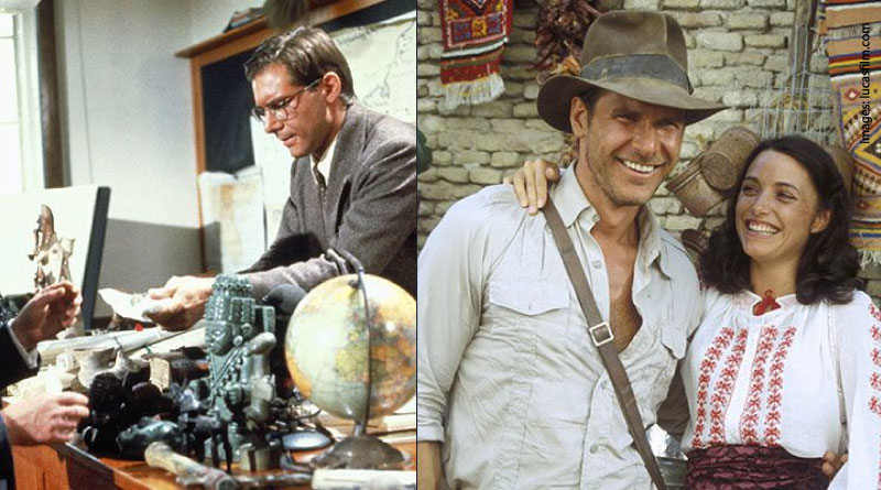 the two sides of Indiana Jones