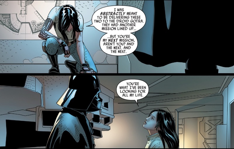 Aphra and Vader