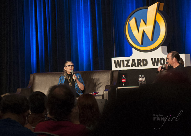 Carrie Fisher at Wizard World Chicago