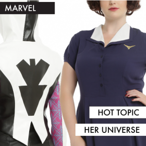 Her Universe Women of Marvel Collection at Hot Topic featured on FANgirl Blog