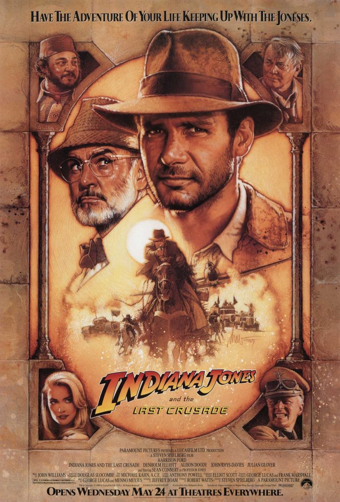 Indiana Jones and The Last Crusade Theatrical Poster