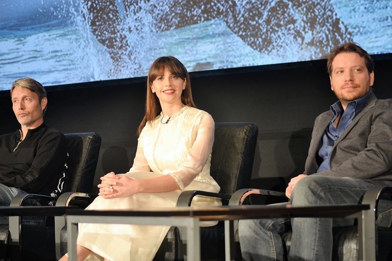 rogue-one-press-junket-gareth-felicity-mads