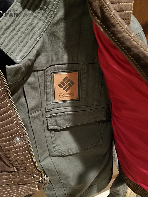Columbia Jyn jacket under the vest