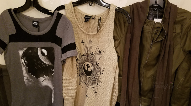 Hot Topic Rogue One Collection reviewed on FANgirl Blog