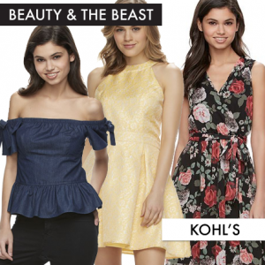 Beauty and the Beast Fashion from Kohls Featured on FANgirl Blog