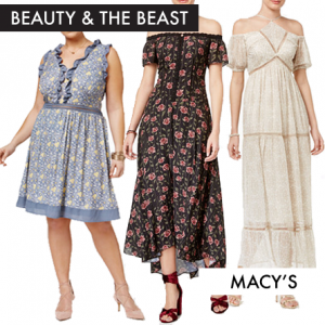 Beauty and the Beast Fashion at Macy's Featured on FANgirl Blog