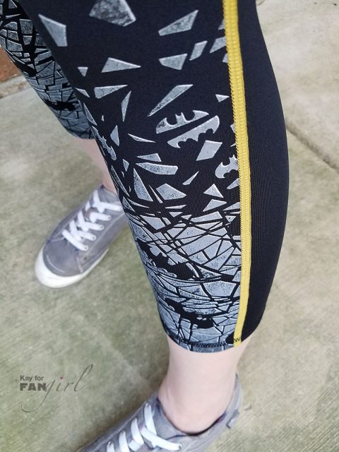 Her Universe Batman Leggings Close-up