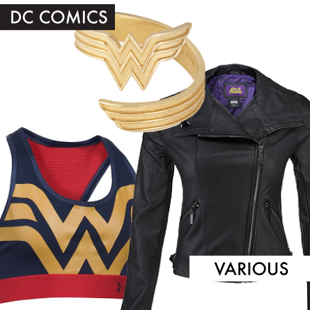 Wonder Woman and Batgirl Fashions from April