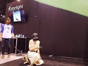 Testing Starlight Virtual Reality at Star Wars Celebration