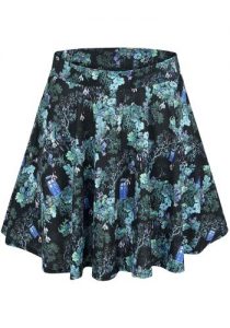 Floral Doctor Who Skirt