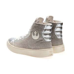 Po-Zu Silver Star Wars Shoes