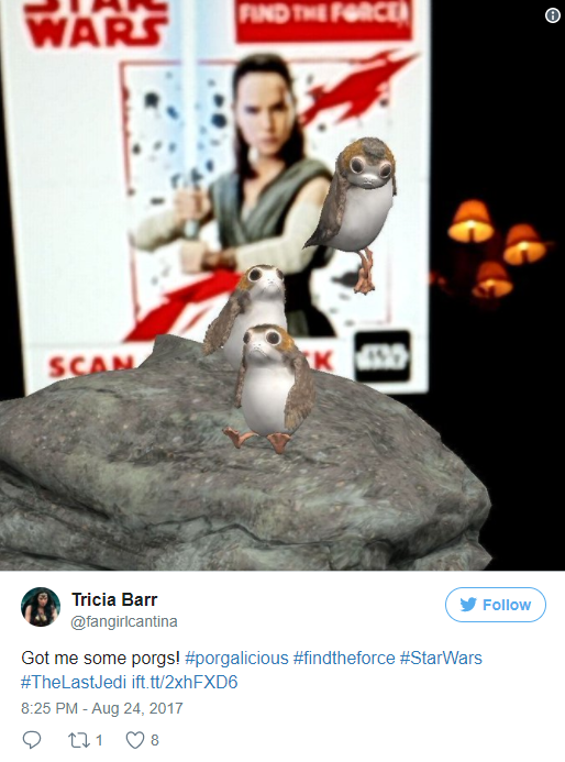 porgs find the force