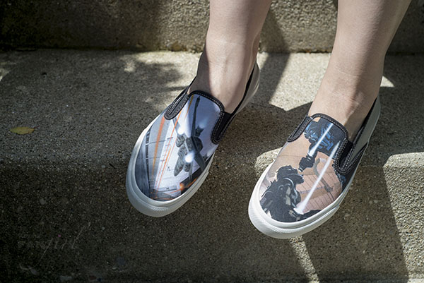 Checking out Sperry Star Wars Shoes 