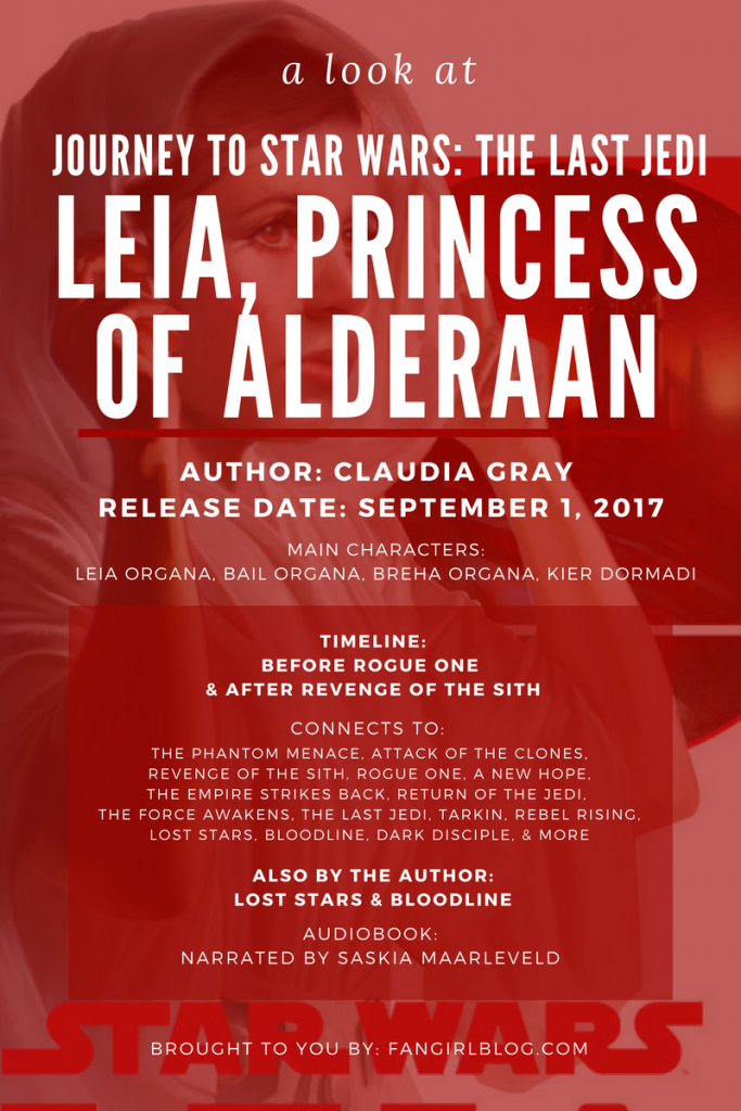 Journey to Star Wars: The Last Jedi Leia, Princess of Alderaan by