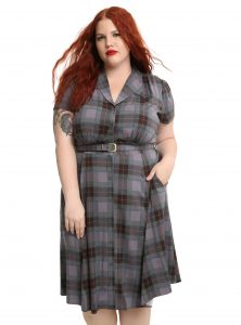 Outlander 1940s Shirt Dress