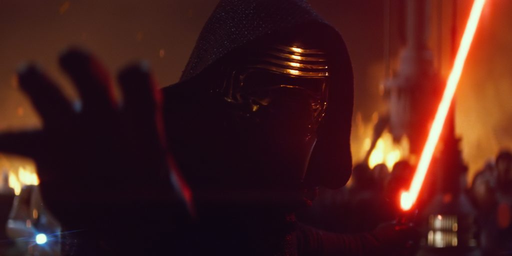 Kylo Ren Uses The Force in The Force Awakens