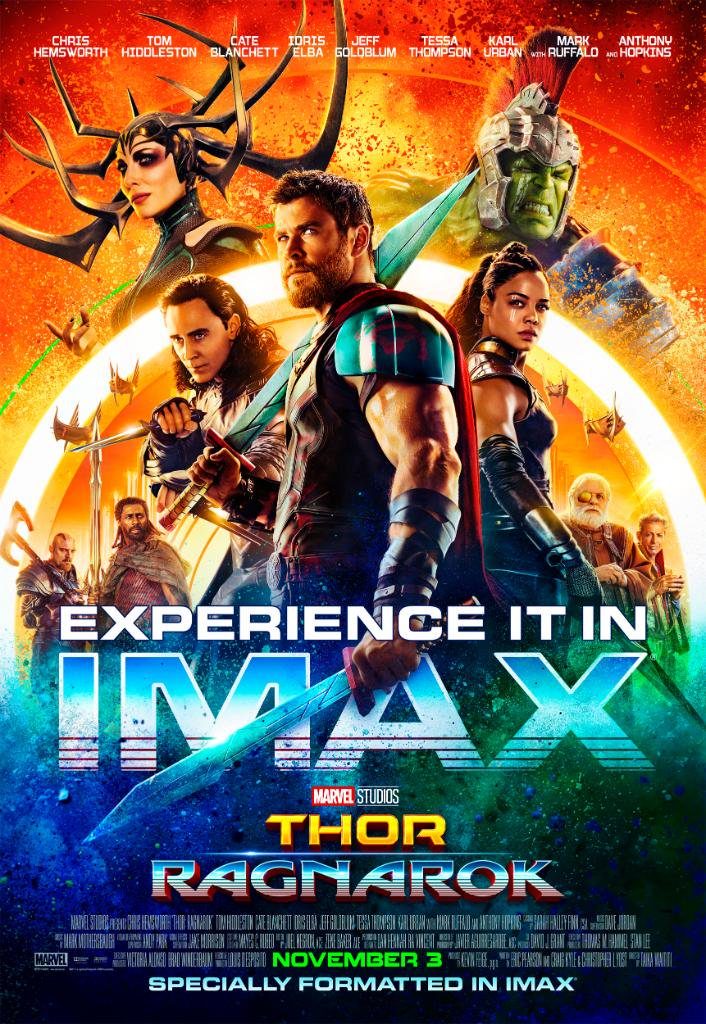Thor Ragnarok IMAX poster
