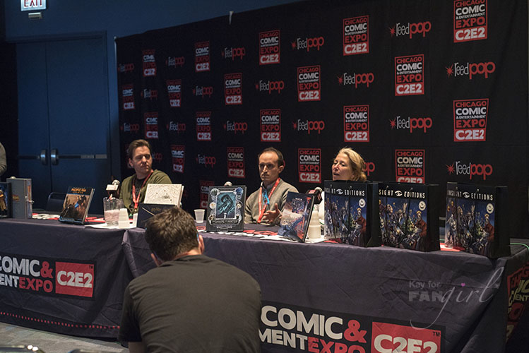 Making of and Art book C2E2 Panel