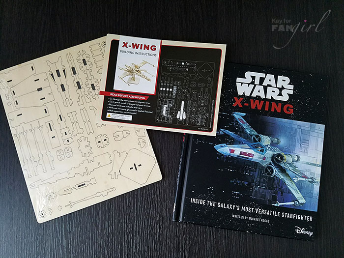 Incredibuilds: Star Wars Last Jedi: A-Wing 3D wood model and book