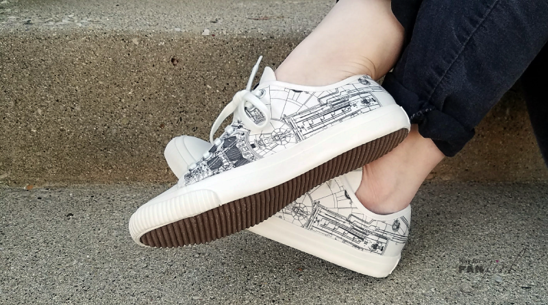 Star Wars Millennium Falcon Po-Zu Shoes Reviewed by Kay on FANgirl