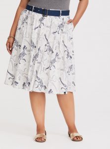 Jurassic Park Dino Print Skirt from Torrid