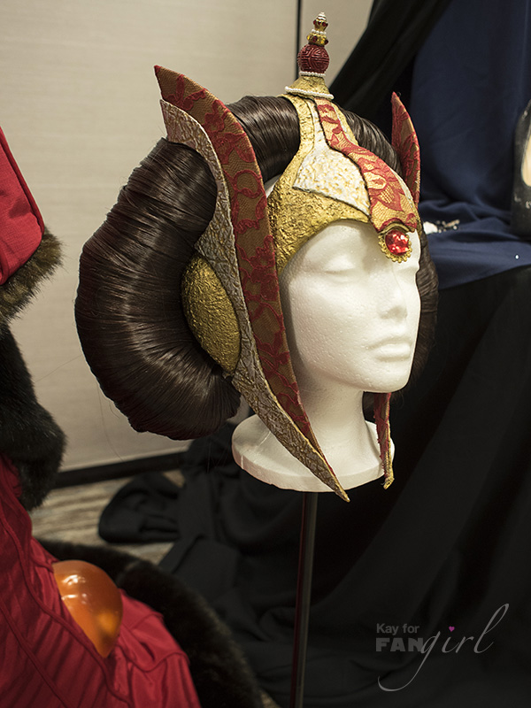 Queen Amidala Headdress from Dragon Con Costuming Exhibit