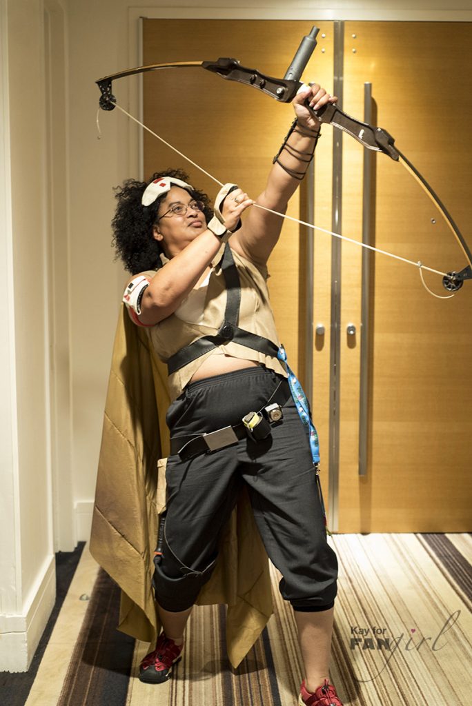 Jannah Cosplay from Star Wars Rise of Skywalker at Dragon Con 2019