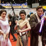 Padmé, Rey, and a Jedi at C2E2