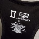 Nice no-tag material info and washing instructions Inside Her Universe Activewear
