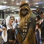 Steampunk Leia, Chewie, and Han (Star Wars)
