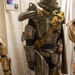 A recreation of Power Armor from the Fallout video games