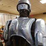 The back details of of RoboCop armor re-created
