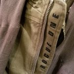 Hidden Rogue One under the jacket zipper