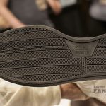 Sole of the white Po-Zu Finn boot. Love the "Imperial decor" detail.